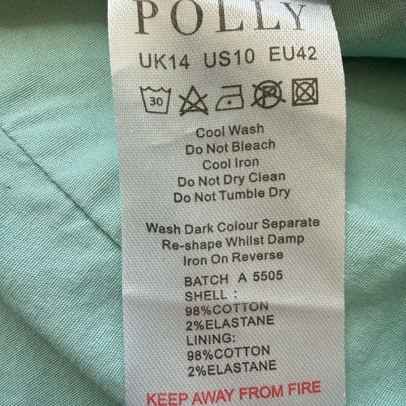 Oh Polly Aqua Ruched Cut Out Mini Dress Bodycon Size 10 Tie Front - Picture 6 of 6